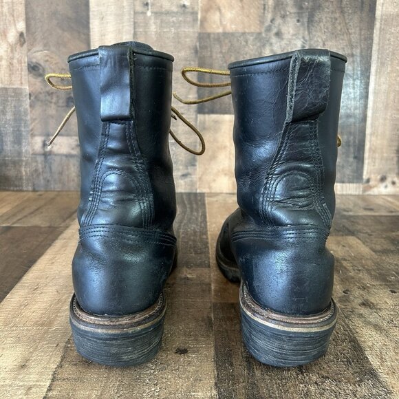Red Wing 699 Wildland Firefighter Soft Toe Lace Up Logger Work Boots Mens 9.5 E - Picture 8 of 12